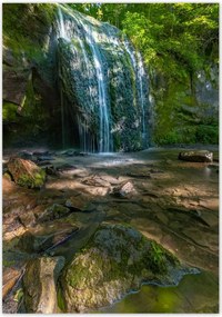 Poszterek 70x100 Trópusi vízesés Folyó