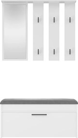 Parma előszobafal, fehér