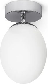 RENDL MERINGUE 11 stropní opálové sklo/chrom 230V LED G9 9W IP44