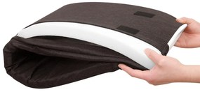 Cipőtartó paddal és barna ülőfelülettel WESO SONOMA 104x30x48 cm