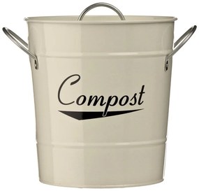 Krémszínű komposztálható hulladék gyűjtő – Premier Housewares