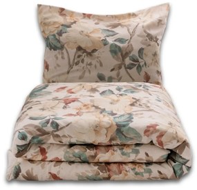 Rose pamut és len keverékből készült ágyneműhuzat, 220 x 200 cm, 2x 70 x 80 cm