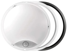 LED süllyesztett világítás mozgásérzékelővel, kör alakú, fekete/fehér 14W meleg fehér 71540