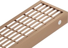 Mexen Flat M33 burkolat vonalmenti lefolyóhoz 100 cm, kefe réz - 1C33100