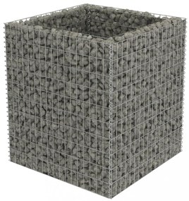 horganyzott acél gabion magaságyás 90 x 90 x 100 cm