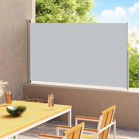 szürke behúzható oldalsó terasznapellenző 220 x 300 cm
