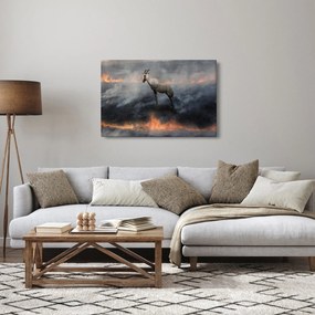 Zerge a tűzben képe (90x60 cm)
