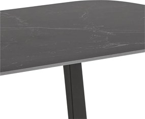 Étkezőasztal kerámia asztallappal 90x180 cm Antalya – Actona