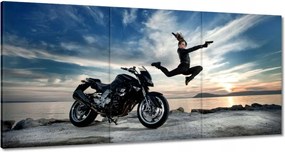 Vászonkép 180x90 Lövöldözős lány