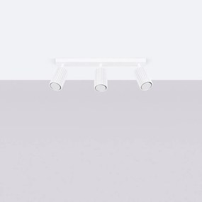 Fehér spotlámpa 6,5x45 cm Gleam – Sollux