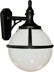 Kültéri fali lámpa fekete fehér gömb felső vagy alsó IP44 Elstead