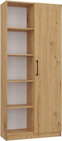 RD-80 polcos szekrény, tölgy