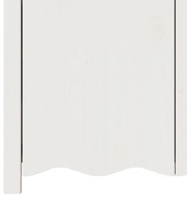 Oldalszekrény &quot;DRAMMEN&quot; Fehér 114x43x75,5 cm Tömbfa Fenyő