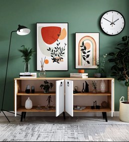 Mirza Modern 180 - Sapphire Oak, White