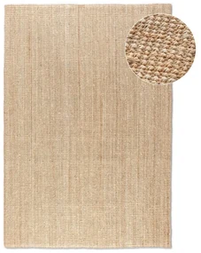 Natúr színű juta szőnyeg 120x170 cm Bouclé – Hanse Home