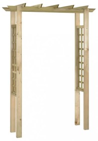 vidaXL fa lugas / rózsakapu 150 x 60 x 204 cm