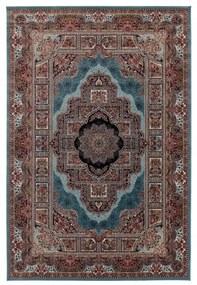 Perzsa szőnyeg türkiz TABRIZ 160x230 luxus nappali szőnyeg akrilból