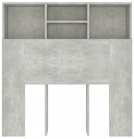 betonszürke áthidaló szekrény 100 x 19 x 103,5 cm