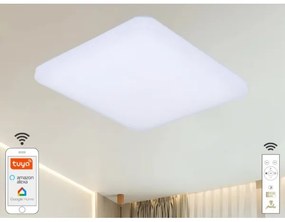 LED Dimmelhető mennyezeti lámpa OPAL LED/48W/230V Wi-Fi Tuya + távirányító