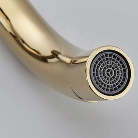 Falra szerelhető csaptelep Rea Lungo gold + box