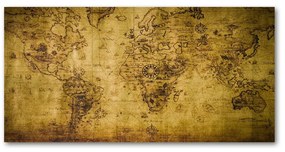 Akrilüveg fotó Régi világtérkép oah-74813931