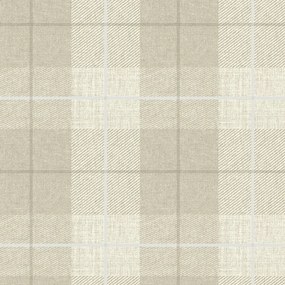 Arthouse Signature 1 Country Tartan bézs kockás vlies tapéta – 294903