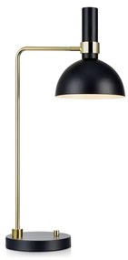Markslöjd 106973 - Dimmelhető asztali lámpa LARRY 1xE27/60W/230V fekete/arany 106973