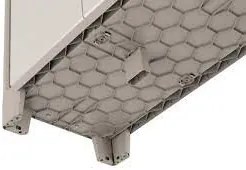 Keter Vízálló és zárható műanyag Gulliver High szekrény 5 lábbal