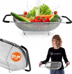 Mosogató Csaptelep Konyhai Szűrő Fém Szűrő Állítható 32,5 cm