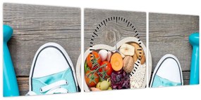 Kép - Egészséges állapot (órával) (90x30 cm)