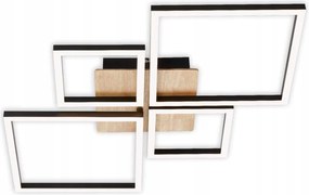 Led mennyezeti lámpa Briloner keret 75 cm 44W 4000lm 3000K