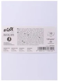 Rajzlap, famentes, A4, 120 g/m2, COOL BY VICTORIA (LPFV04)