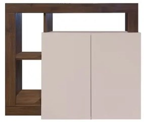 Komód LENOR kasmír/tölgy