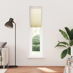 pliszírozott redőny krém 50x200 cm szövetszélesség 49,4 cm