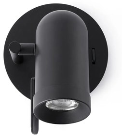 FARO ORLEANS fali lámpa, fekete, GU10 foglalattal, 43521