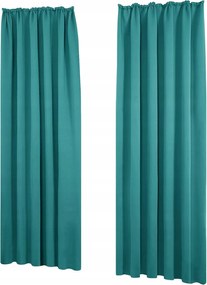 2 db Deconovo sötétítő függöny magas mennyezetekhez 290 x 140 cm