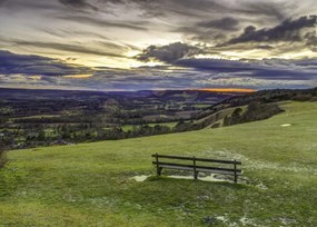 Poszter 70x50cm Reigate Hill, Assaf Frank