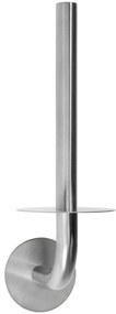 Falra szerelhető wc papír tartó Nickel brush INOX 322220