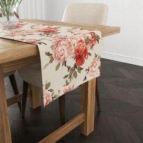 Nyomott Mintás Futófelület 60x120 Téglalap Alakú Virágok