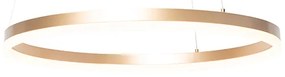 Design függőlámpa arany 60 cm LED-del 3 fokozatban szabályozható - Anello