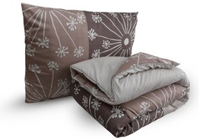 Egész éves paplan szett 140x200 cm üreges szálból, 70x90 cm párnával POLARIA