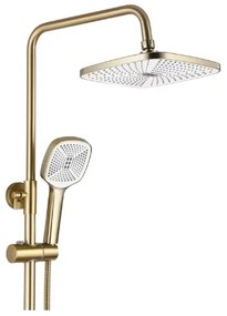 REA-P7841 - ARGUS zuhanyszett csapteleppel, szálcsiszolt arany