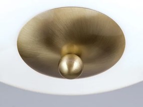 Orion DL 7-677/50 - Mennyezeti lámpa AUSTRIAN OLD LAMP 3xE27/60W/230V bronz/fehér