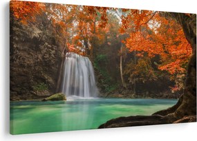 Kép - Vízesés Thaiföldön (90x60 cm)