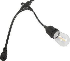 LED kerti fényfüzér LUCENT, 15 m