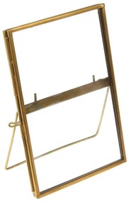 Aranyszínű fém álló képkeret 10x15 cm – Rex London