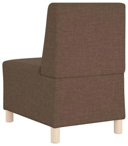 barna szövet kanapéfotel 55 cm