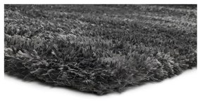Antracitszürke szőnyeg 140x200 cm Aloe Liso – Universal
