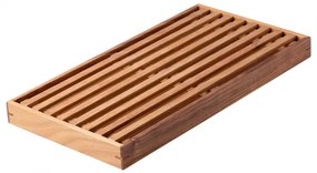 Teakfa kenyérvágó deszka 43 x 22,8 x 3,5 cm - GAYA Wooden (593732)