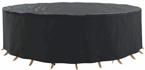 Kültéri bútorhuzat Fekete 320 x 320 x 71 cm 210D szövet